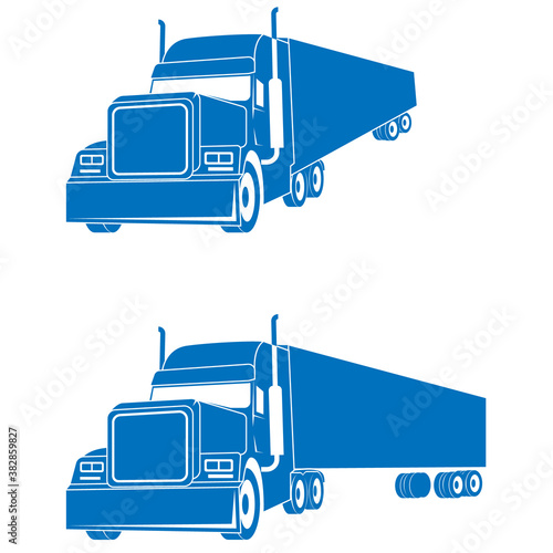 US-Truck, LKW, Transport, Spedition