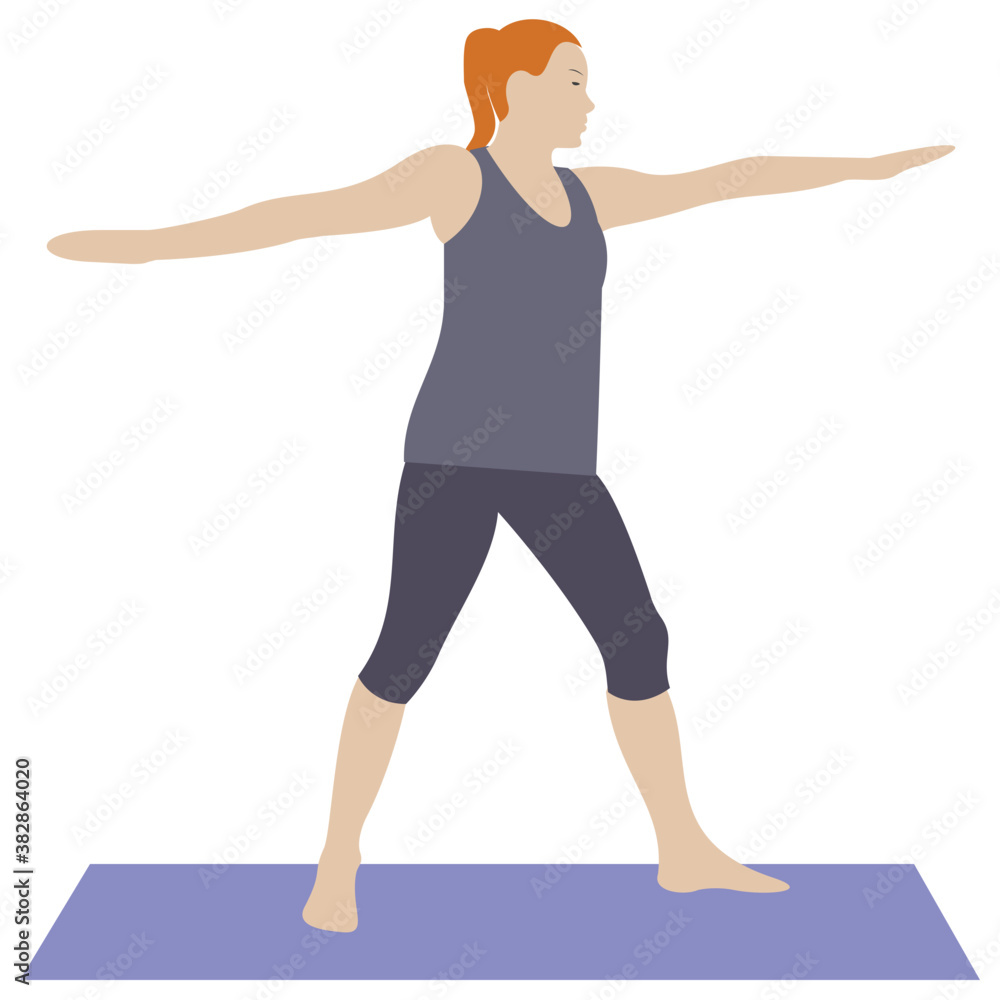 Stretch muscle exercise, fitness exercise
Stretch muscle exercise, fitness exercise