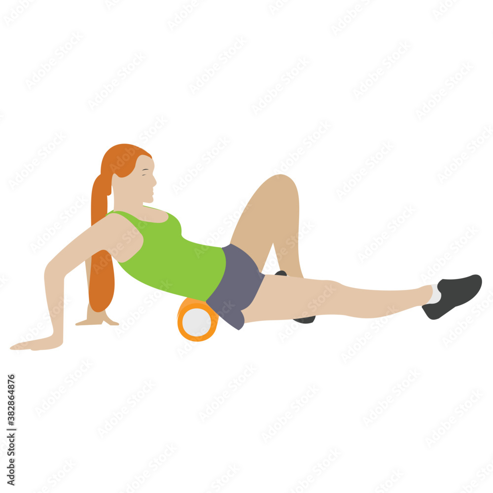 Flat icon design of ball exercise
Flat icon design of ball exercise