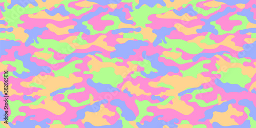 vector camouflage pattern for clothing design. Pink camouflage military pattern	