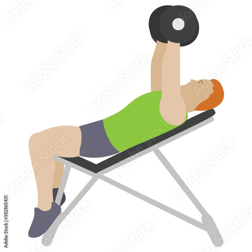 
Stretch muscle exercise, fitness exercise 
