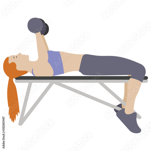 
Stretch muscle exercise, fitness exercise 
