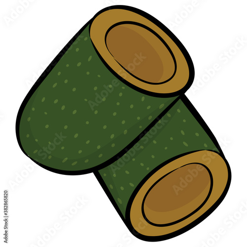 
Bitter gourd vegetable icon 
