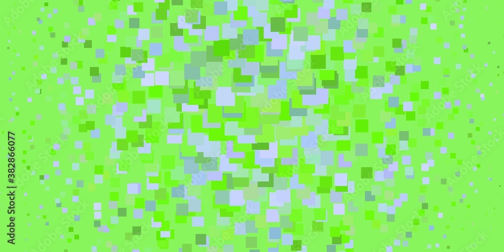 Fototapeta premium Light Pink, Green vector background in polygonal style. Colorful illustration with gradient rectangles and squares. Pattern for business booklets, leaflets