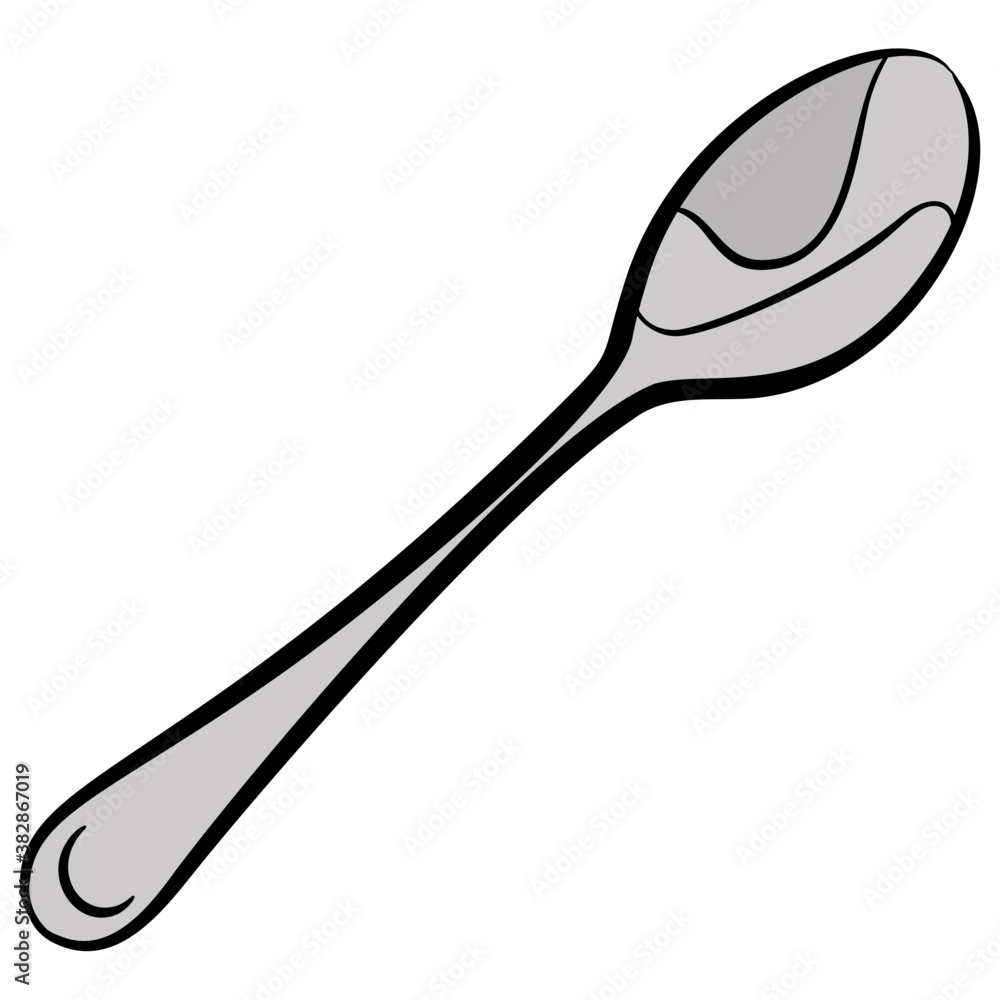 Hand drawn icon of a spoon
Hand drawn icon of a spoon