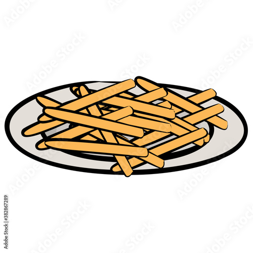
Crackers icon vector
