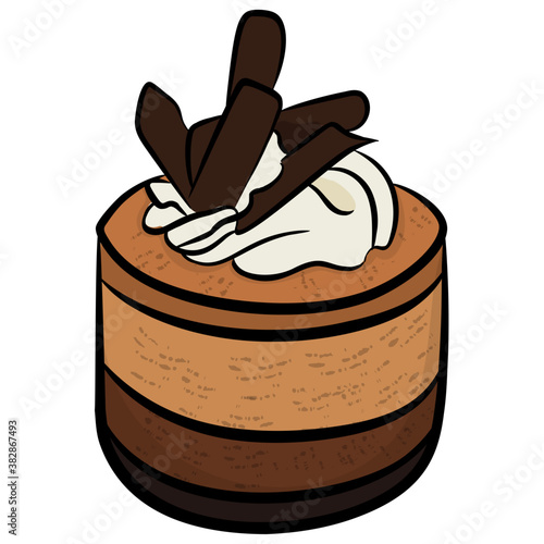 
A bakery item muffin
