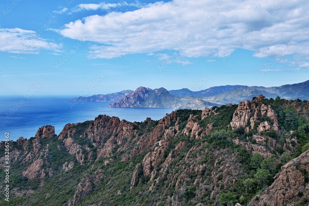 Corsica-outlook at the Calanche