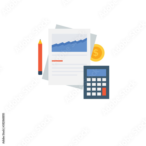 
Financial summary, accounting illustration
