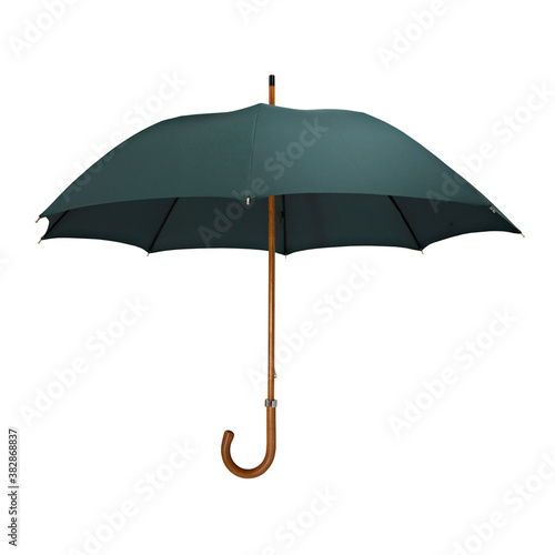 umbrella isolated on white, open umbrella white background