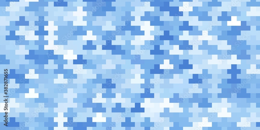 Light BLUE vector texture in rectangular style.