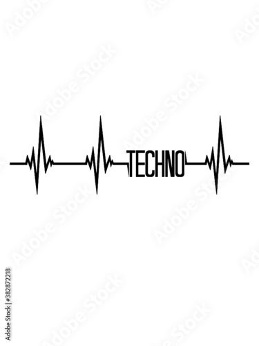 Herzschlag Puls Techno 