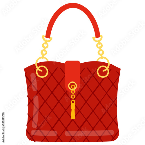 
An isolated ladies bag design
