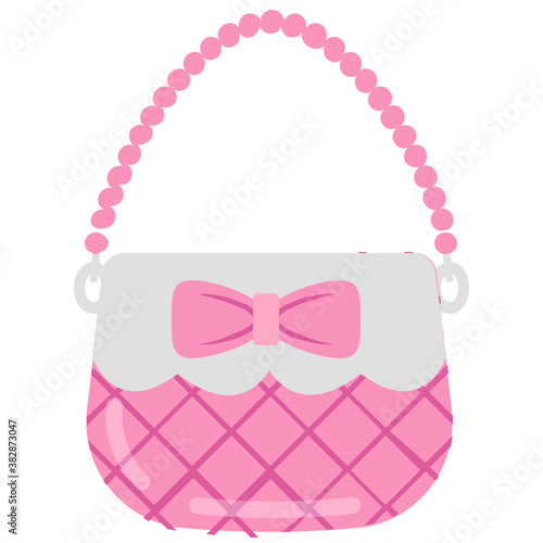
An isolated ladies bag design
