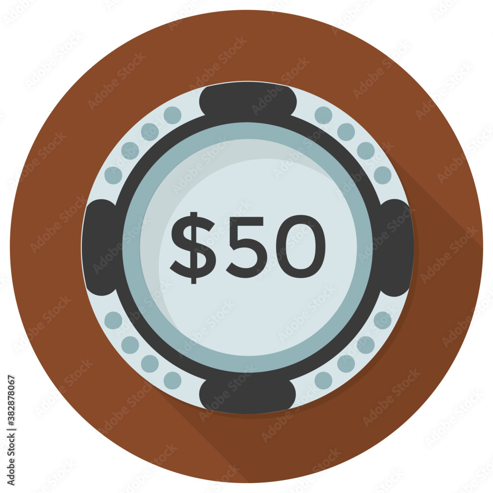 Fototapeta premium Gaming chips or poker chips for gambling 