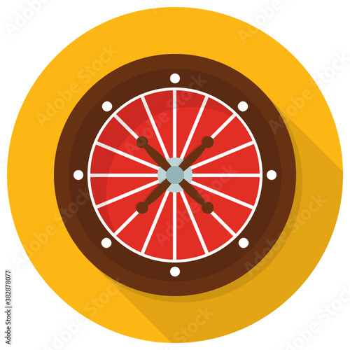 
A gambling chip to play in casino 

