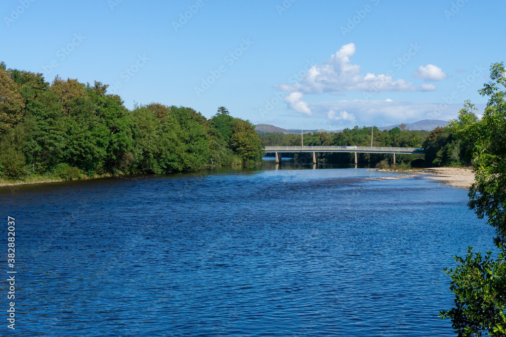 Bridge over the river Lochy in Fort William Bridge over the river Lochy in Fort William