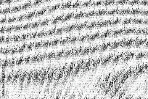 Grunge texture of soft simple cotton fabric. Abstract background with small particles, grain, and noise. Vector illustration. Overlay template.