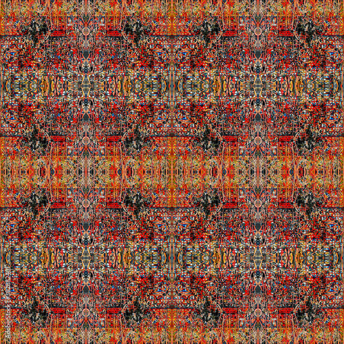 Abstract background, multi-colored pattern. photo