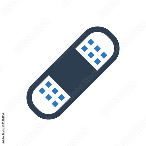 bandage icon - plaster icon - symbol vector