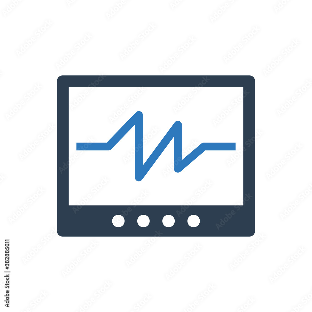 heartbeat monitoring icon sign symbol heartbeat monitoring icon sign symbol