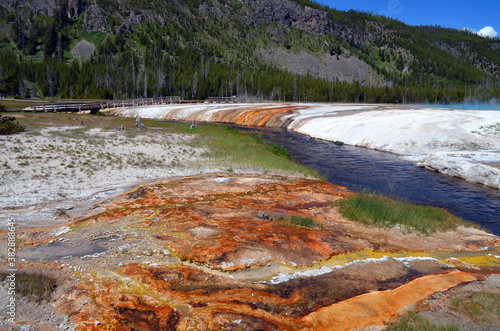 Wyoming - Yellowstone Black Sand Basin photo