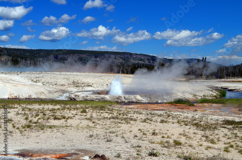 Wyoming - Yellowstone Black Sand Basin photo