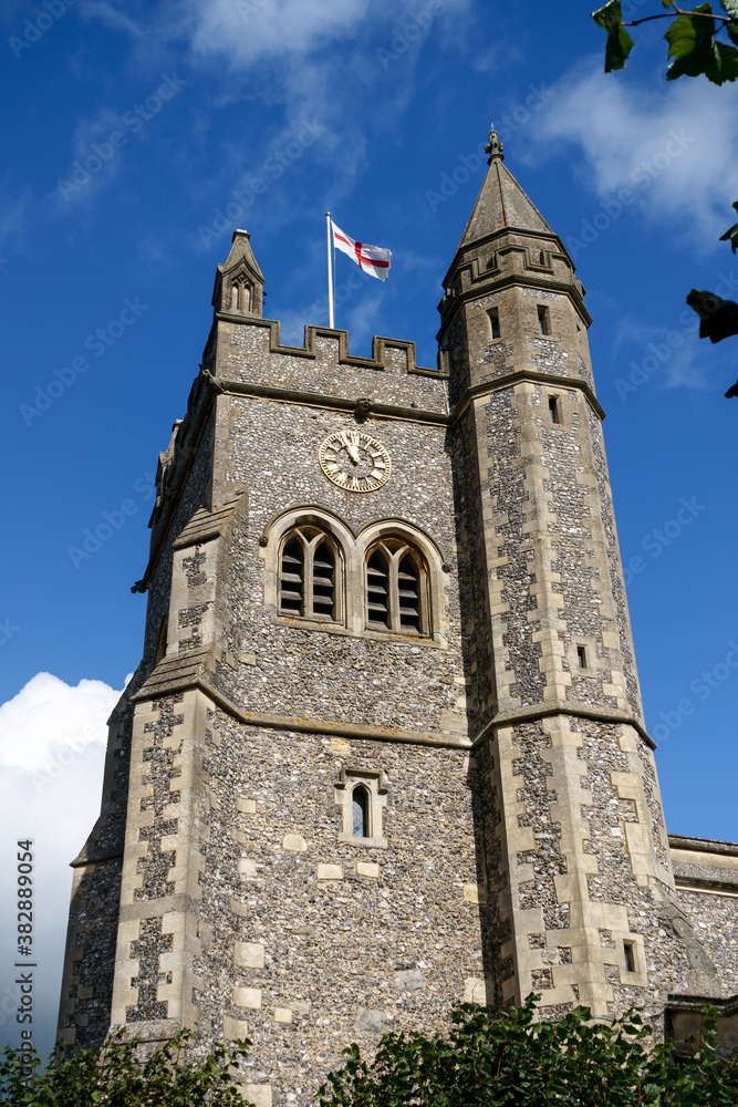 St Mary's parish church, Old Amersham Buckinghamshire England UK September 2020 St Mary's parish church, Old Amersham Buckinghamshire England UK September 2020