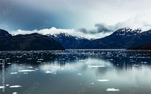 Amalia Glacier on the Sarmiento Channel, Chile