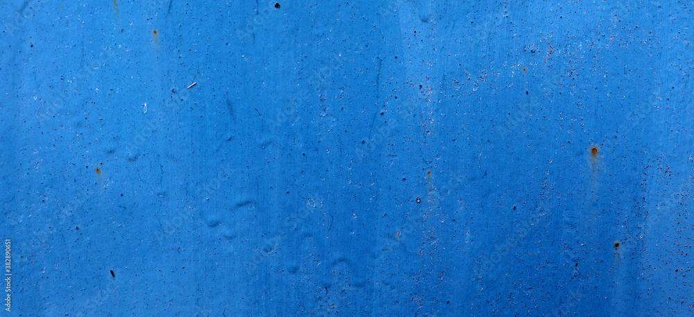 Abstract background with blue old paint