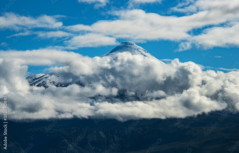 Osorno Volcano at Los Lagos Region, Chile