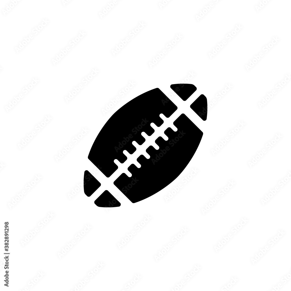 American football icon vector illustration American football icon vector illustration