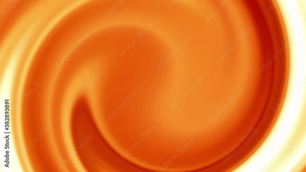 Animation Waving Surface of Caramel. Animation waving surface of hot ...