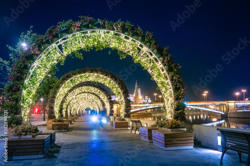 Evening in Moscow. Decorati...