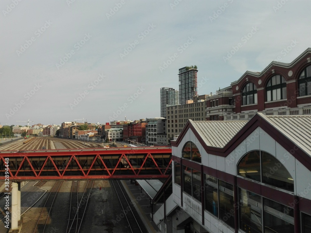 Obraz premium city skyline