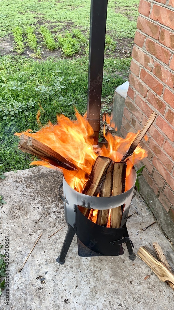 fire, flame, bonfire, heat, hot, campfire, wood, burning, grill, burn