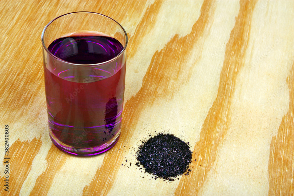 Potassium permanganate crystals Stock Photo Adobe Stock