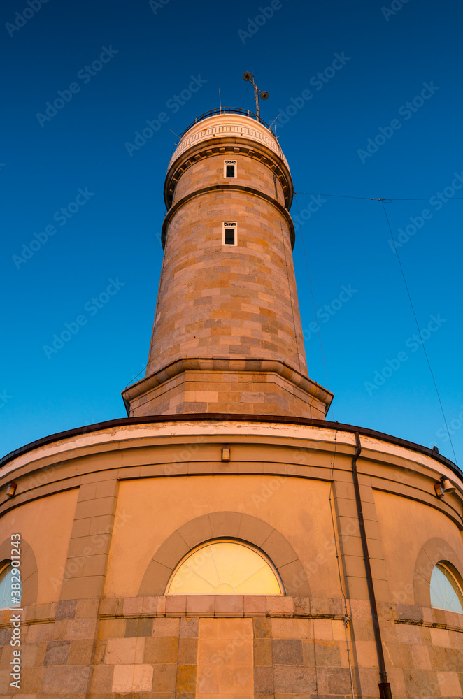 Lighthouse, Mayor Cape, Santander, Cantabria, Spain, Europe