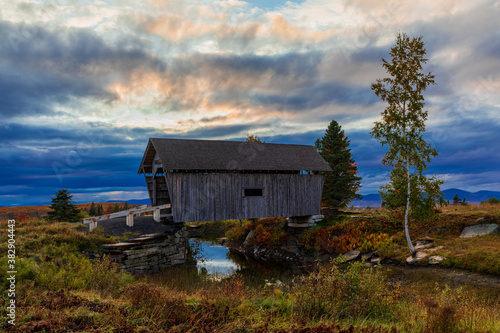 Covered Bridge in Vermont photo