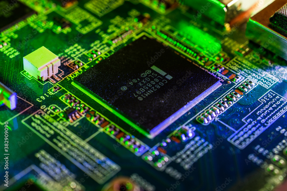 Cpu motherboard chip and processor card. Technology, 5g, ai, computer and futuristic concept. Cpu motherboard chip and processor card. Technology, 5g, ai, computer and futuristic concept.