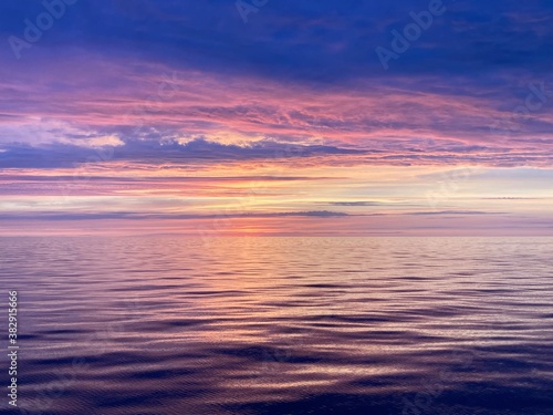 sunset over the sea © Никита Александров