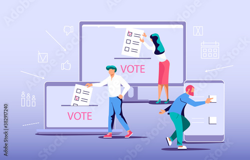 Concept of electronic voting