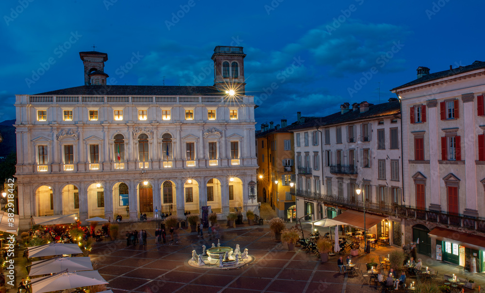 old center of the  Bergamo