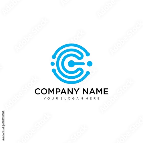 Letter CC line logo design. Linear creative minimal monochrome monogram symbol. Universal elegant vector sign design. Premium business logotype. Graphic alphabet symbol for corporate business identity