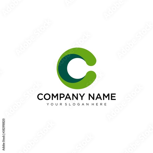 Letter CC line logo design. Linear creative minimal monochrome monogram symbol. Universal elegant vector sign design. Premium business logotype. Graphic alphabet symbol for corporate business identity