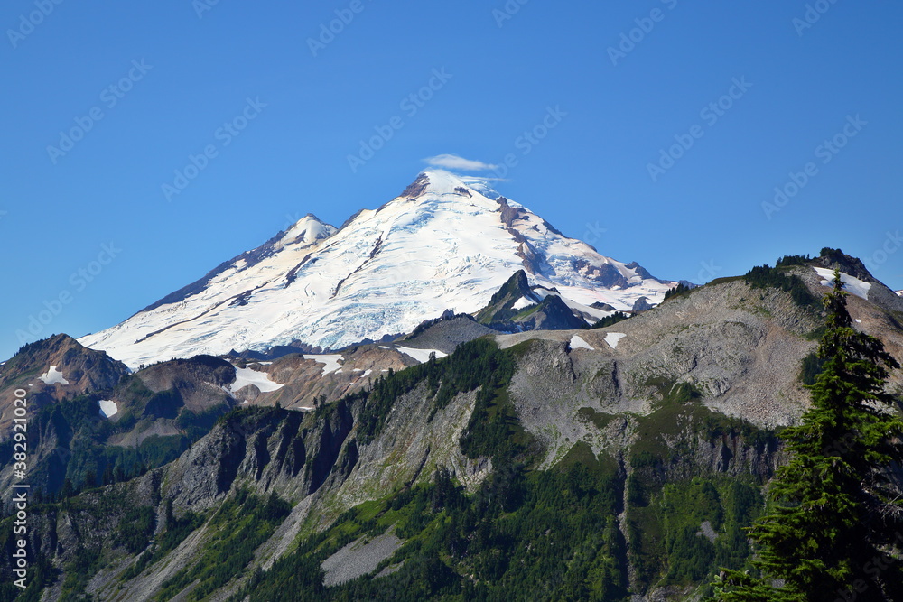 Mount Baker View from Artist Point in Summer