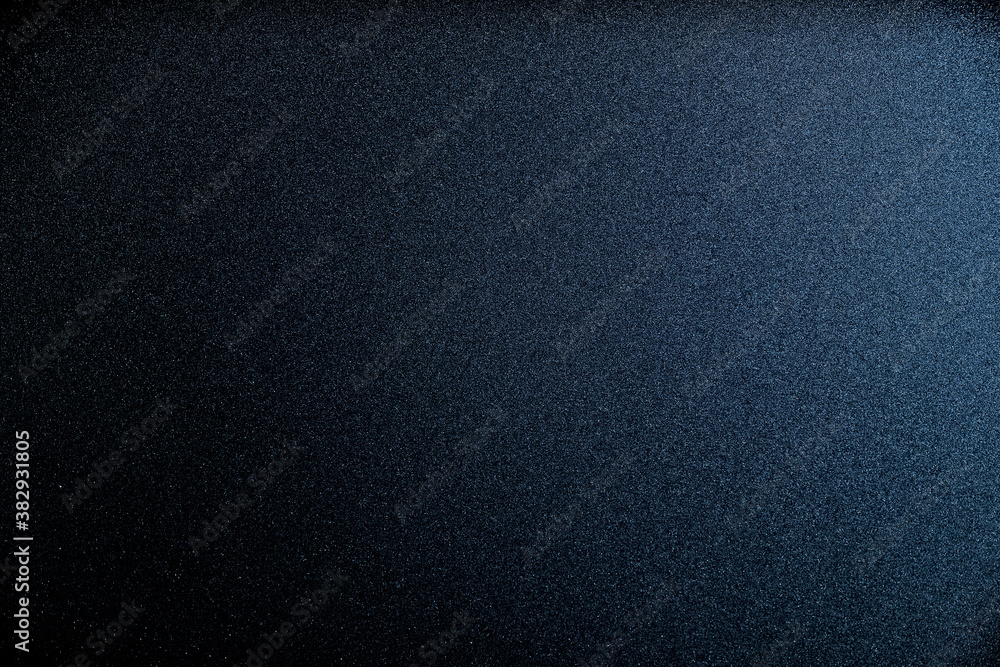 Fototapeta premium Empty dark blue, near black background with light overtones..