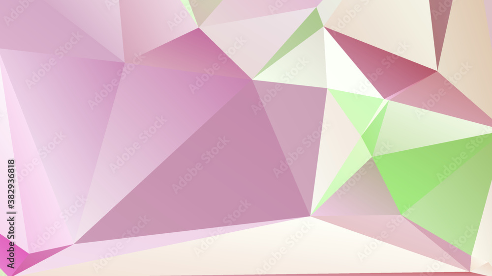 Fototapeta premium Abstract Pink Color Polygon Background Design, Abstract Geometric Origami Style With Gradient. Presentation,Website, Backdrop, Cover,Banner,Pattern Template