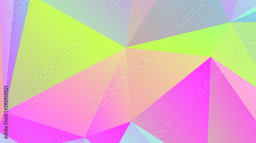 Abstract Color Polygon Background Design, Abstract Geometric Origami Style With Gradient. Presentation,Website, Backdrop, Cover,Banner,Pattern Template