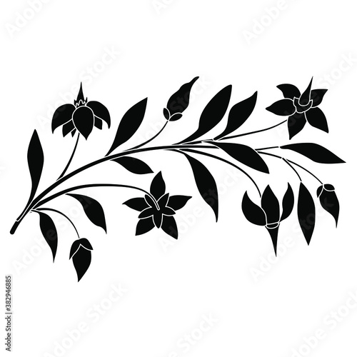 Foto Floral ornament